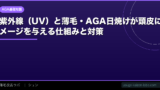 紫外線（UV）と薄毛・AGA【2026年】日焼けが頭皮にダメージを与える仕組みと対策