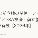 AGAと前立腺の関係|フィナステリドとPSA検査・前立腺への影響を解説【2026年】