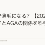 帽子で薄毛になる?【2026年】帽子とAGAの関係を科学的に解説