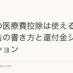 植毛の医療費控除は使える?確定申告の書き方と還付金シミュレーション