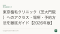 東京植毛クリニック（芝大門院）へのアクセス・場所・予約方法を徹底ガイド【2026年版】