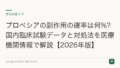 プロペシアの副作用の確率は何%?国内臨床試験データと対処法を医療機関情報で解説【2026年版】