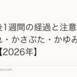 植毛後1週間の経過と注意事項|腫れ・かさぶた・かゆみの対処法【2026年】