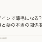 プロテインで薄毛になる?タンパク質と髪の本当の関係を解説