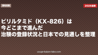 ピリルタミド（KX-826）は今どこまで進んだ？治験の登録状況と日本での見通しを整理