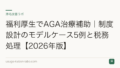 福利厚生でAGA治療補助|制度設計のモデルケース5例と税務処理【2026年版】